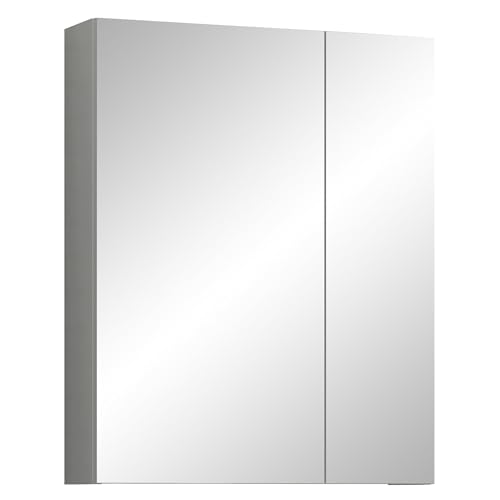 trendteam smart living - Spiegelschrank Spiegel - Badezimmer - Riva - Aufbaumaß (BxHxT) 60 x 75 x 16 cm - Farbe Weiß - 211040301 von trendteam smart living