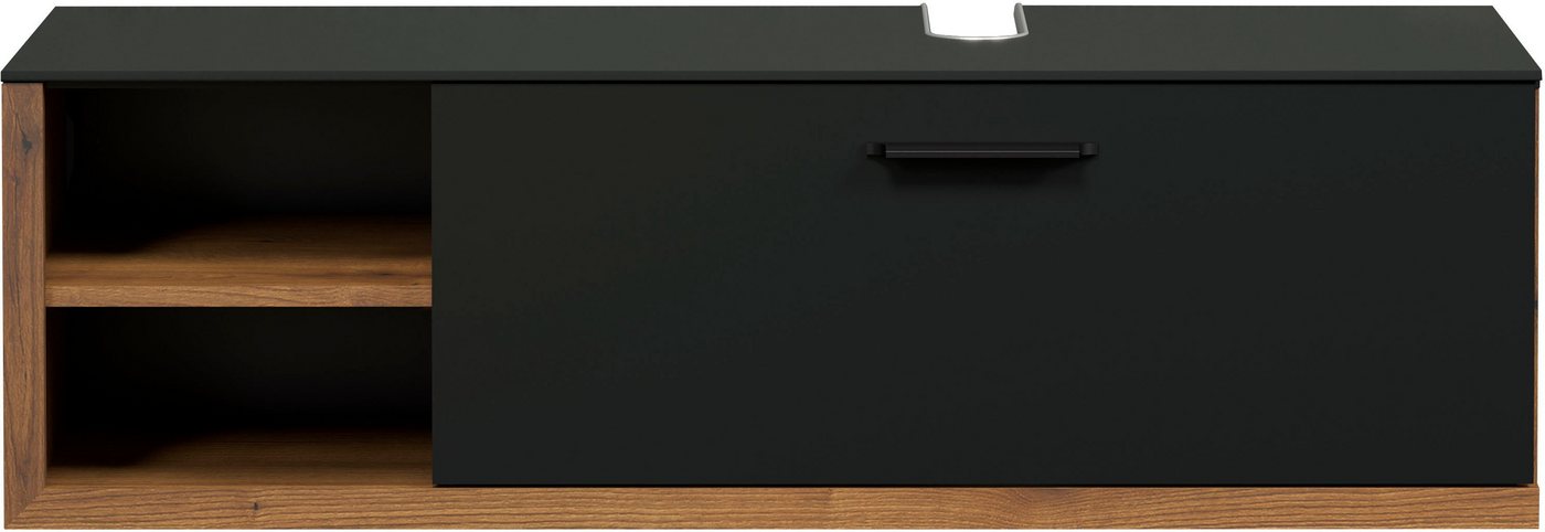 INOSIGN Waschbeckenunterschrank Premont (1-St) Breite 120 cm, Soft-Close, 1 große Klappe, mit Siphonausschnitt von trendteam