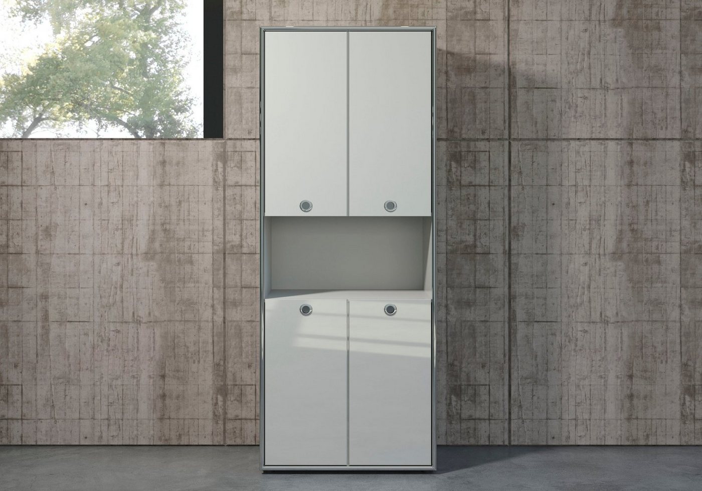 Places of Style Aktenschrank Imperia elegante Hochglanzoptik von Places of Style