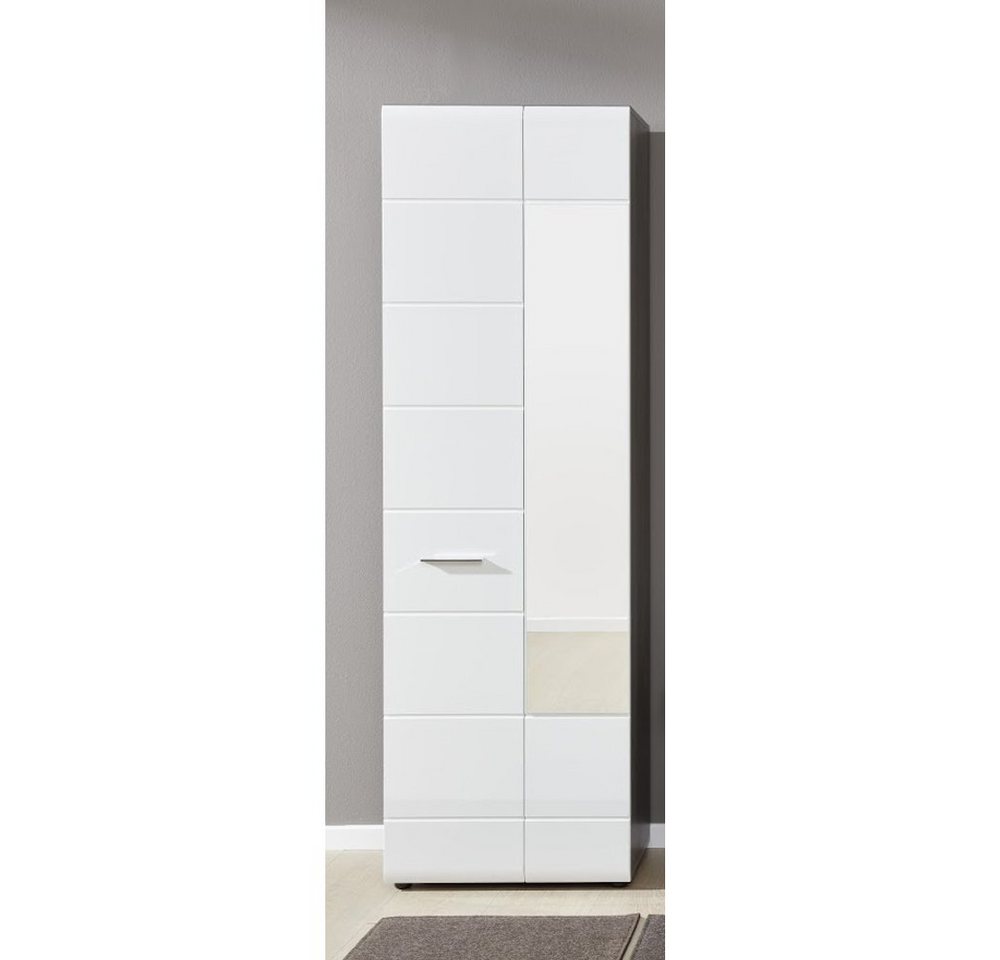 trendteam Garderobenschrank Schrank Hochschrank Mehrzweckflurschrank Ablagefläche 60 x 191 x 35 cm von trendteam