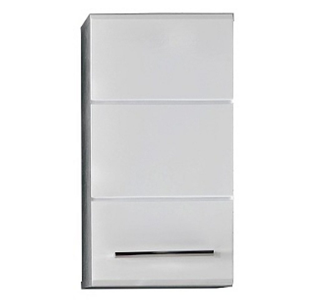 trendteam Hängeschrank NanoBad Badschrank Oberschrank Wandschrank Schrank Badmöbel Weiß 32x61x21cm von trendteam