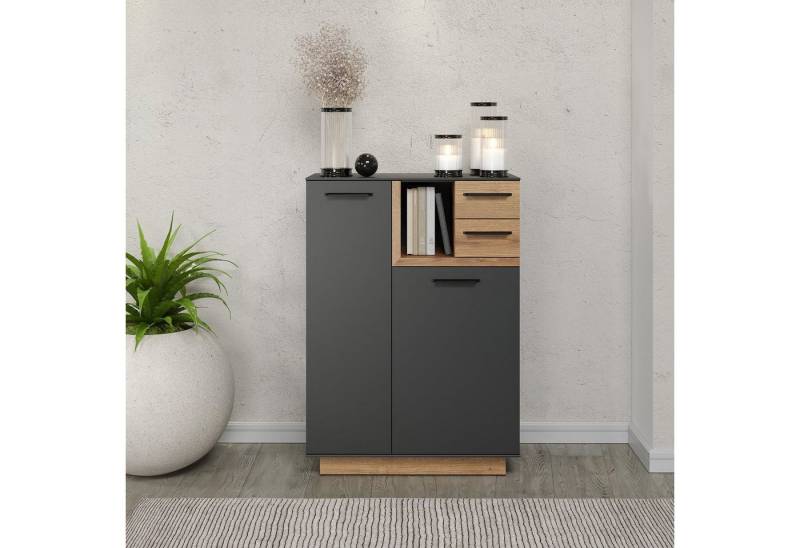 trendteam Kommode Synnax, Flurkommode Schrank Highboard Sideboard von trendteam