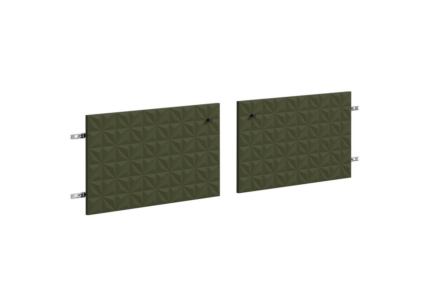 trendteam Schranktür, Möbeltüren Türen Schrankzubehör Schrank Möbel Dark Green 60x36x2cm von trendteam