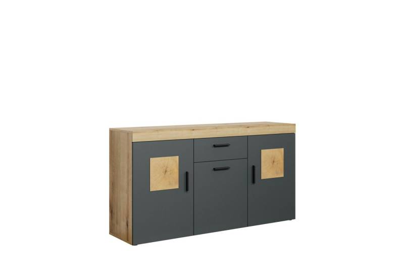 trendteam Sideboard (Sideboard), Kommode Schrank Anrichte 160 x 86 x 42 cm von trendteam