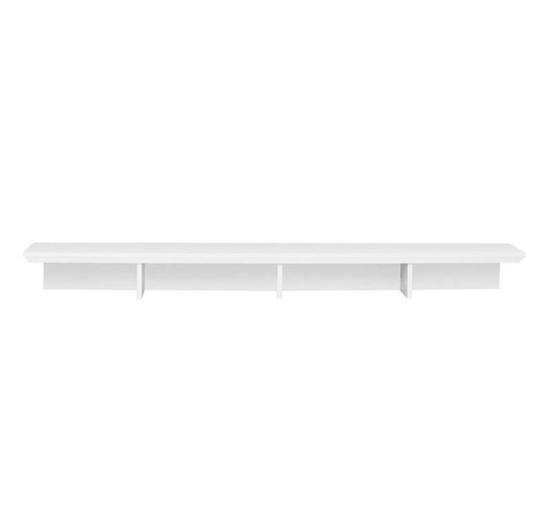 trendteam TV-Aufsatz, TV-Board Lowboard Aufsatz Kommode Sideboard Weiß 177x17x33cm von trendteam