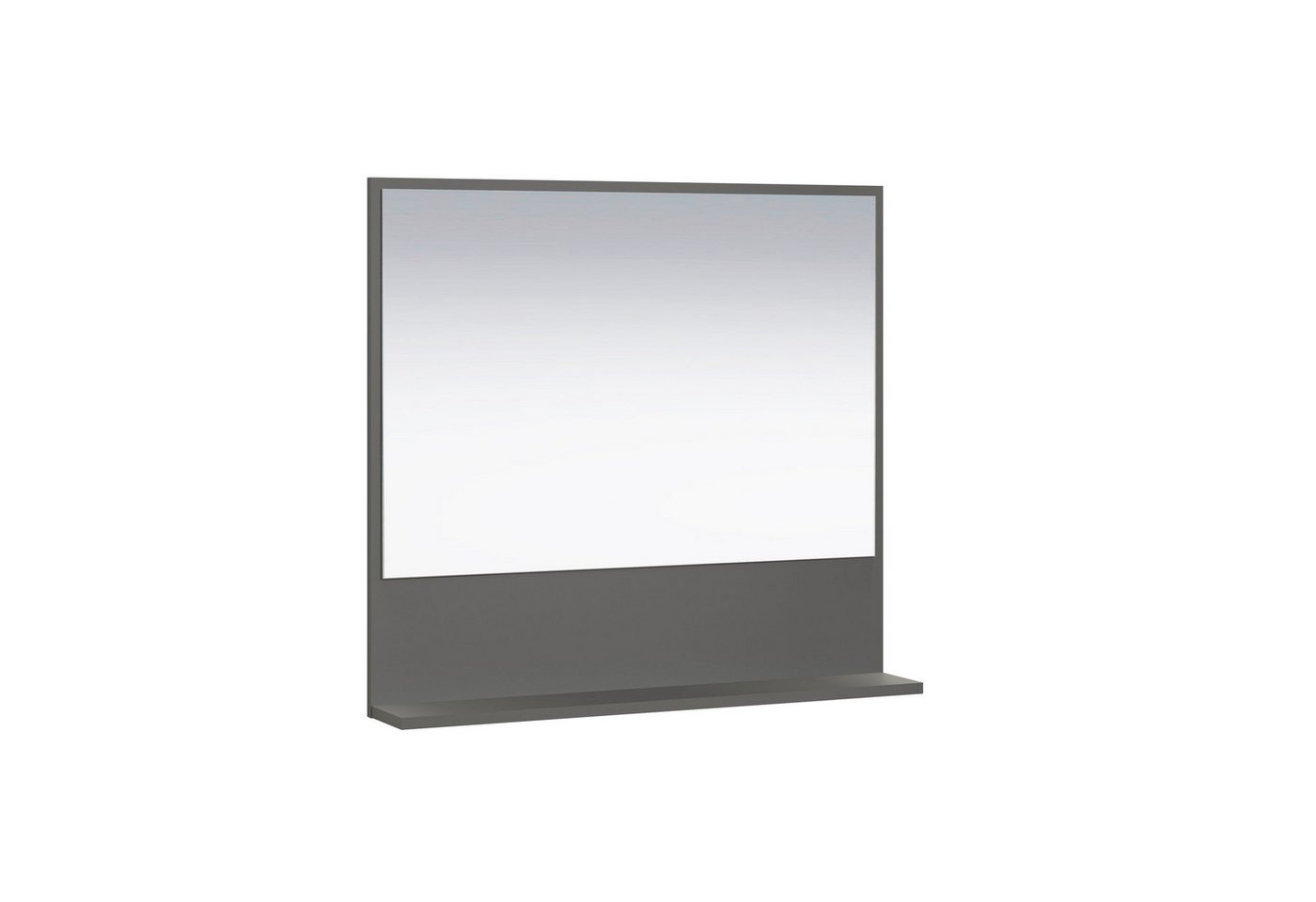 trendteam Wandspiegel (Spiegel), Wandspiegel Badspiegel mit Ablageboden 80x74x14cm von trendteam