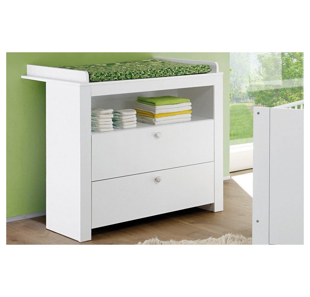 trendteam Wickelkommode Olivia, Wickeltisch Wickelschrank Wickelregal Babytisch weiß 96x101x69cm trendteam Wickelkommode Olivia, Wickeltisch Wickelschrank Wickelregal Babytisch weiß 96x101x69cm von trendteam