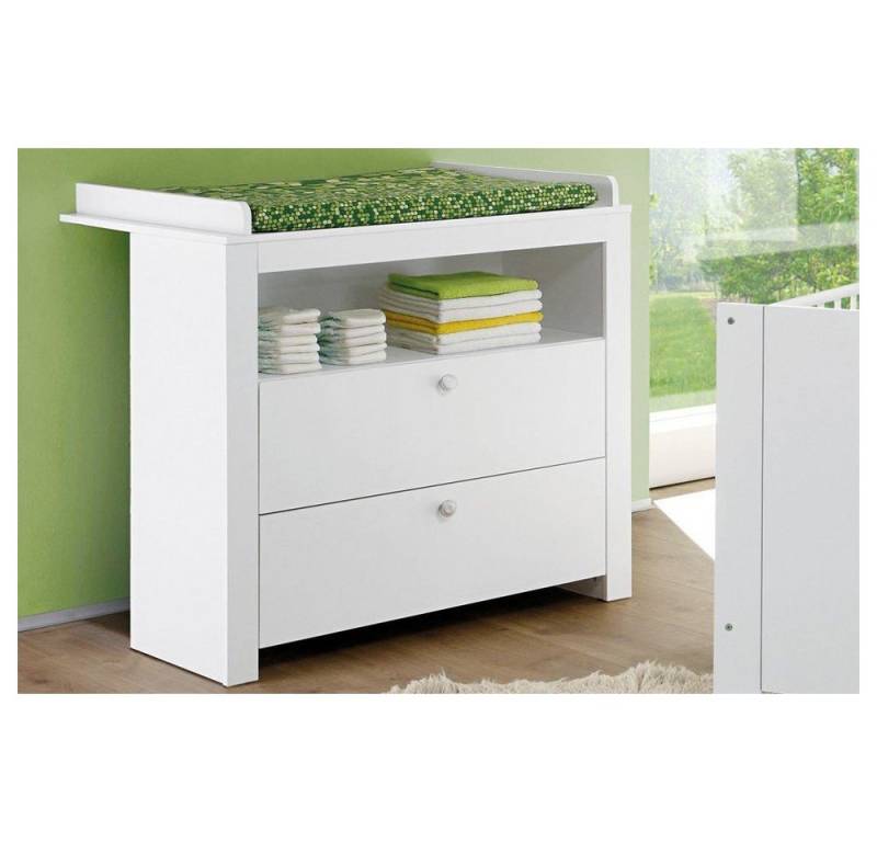 trendteam Wickelkommode Olivia, Wickeltisch Wickelschrank Wickelregal Babytisch weiß 96x101x69cm trendteam Wickelkommode Olivia, Wickeltisch Wickelschrank Wickelregal Babytisch weiß 96x101x69cm von trendteam