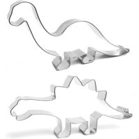 2Erset Ausstecher Ausstechform Dinosaurier Je Ca.11cm Edelstahl Backform 2Erset Ausstecher Ausstechform Dinosaurier Je Ca.11cm Edelstahl Backform von trendywelt