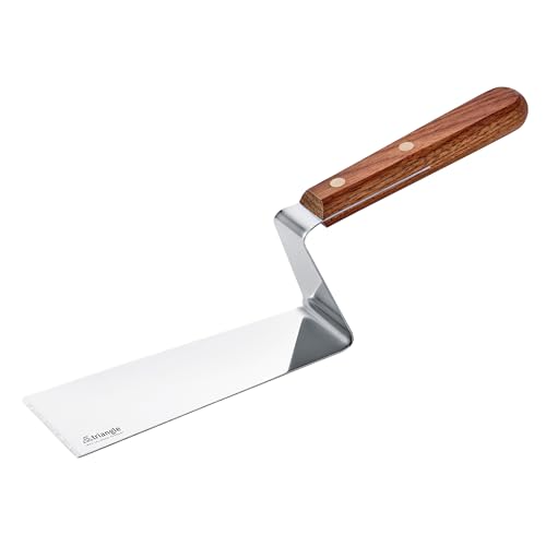 triangle 35 545 15 00 Plancha Palette 15 cm Nussbaum Edelstahl Brasero Plancha Grillringe Grillpalette Grillspachtel Grillwender Wender BBQ Made in Solingen Germany von triangle