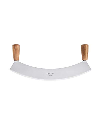 triangle 86 234 36 04 Wiegemesser Soul XXL 36cm gehärtet Made in Solingen/Germany Pizzamesser von triangle