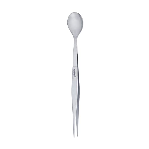 triangle 50 493 17 00 Probierlöffel mit Pinzette. Löffel, Küchenpinzette, Kochpinzette Garnierpinzette, Anrichtepinzette, Gourmet-Pinzette von triangle