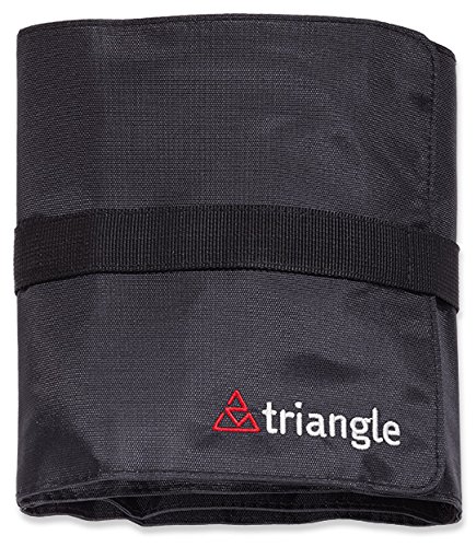 triangle SA 0346 Rolltasche Artist, 21-teilig ohne Inhalt praktisch zur Aufbewahrung Schnitzmessern und Schnitzwerkzeugen von triangle
