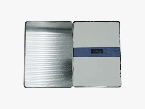 handgeschöpftes Büttenpapier Aquarellpapier A5 300g/m² in Metalletui zum wandern,aquarellieren, skizzieren: Outdoordose: handgeschöpftes Büttenpapier Aquarellpapier A5 300g/m² in Metalletui zum wandern,aquarellieren, skizzieren: Outdoordose: von tribal paper