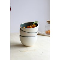 Handgefertigte Keramikschalen Dip, Eiscreme, Dessert - 8 Oz von trinitysworks