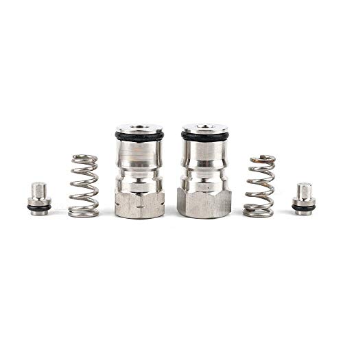 triplej Cornelius Typ Keg Ball Lock Post Kit Gas + Flüssigkeit 19/32"-18" 9/16"-18" (Gas + Flüssigkeit 9/16"-18) von Triplej