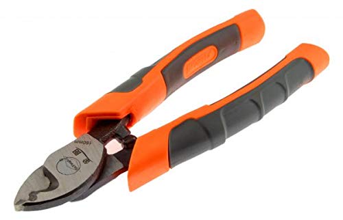 tsnetworks KS 2, Seitenschneider Kabelschneider Abisolierzange Handwerkzeug für Kupfer- und Aluminiumkabel … von tsnetworks