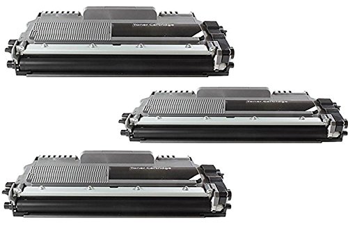 ttrecycling -3X kompatible- Ersatz Toner für Brother Fax 2940 / Fax 2950 (3X TN2220) Premium Toner + 100 DIN A4 Umschläge von ttrecycling