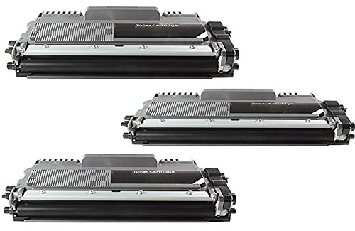 ttrecycling -3X kompatible- Ersatz Toner für Brother HL-2240 / HL-2240 D/HL-2240L (3X TN2220) Premium Toner + 100 DIN A4 Umschläge von ttrecycling