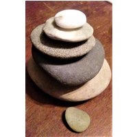 Süßer Stein Stapel | Ein Unbekannter Herkunft 6 Natur Steine Zen Garten Skulptur Deko Vatertag Geschenk Strand Hochzeit von tuesdaystulips