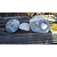 Wunderschöner Entzückender Strand Stein Stapel 5 | 6 Natürliche Ocean Rocks Zen Garten Skulptur Achat Balance Home Meditation Geschenk Spa Meer von tuesdaystulips