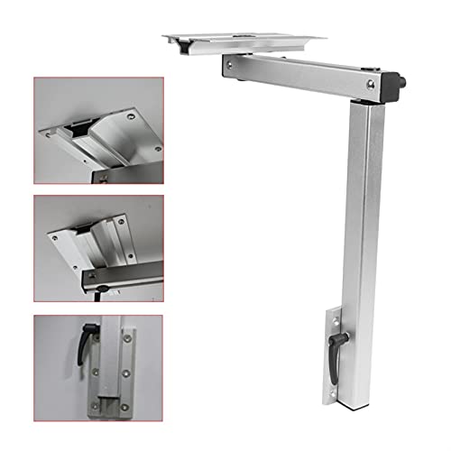 Baumarkt-Hardware, Wohnmobil-Klapptischbein und höhenverstellbare Aluminiumlegierung, Wohnmobil, Wohnwagen, Wohnmobil, Tischbein, Hardware-Zubehör (Farbe: 6-Loch-Tischbein) (6) von tughjnbmdfslkeefj