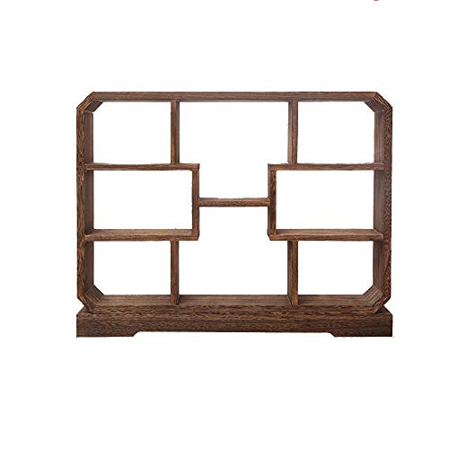 Chinesische Mini-Schreibtisch-Dekoration aus Massivholz, geeignet für Büro, Schlafzimmer, Arbeitszimmer usw., erhältlich in vier Stilen, brauner Küchenwagen mit Stauraum (Größe: Stil 1) (Stil 2) von tughjnbmdfslkeefj