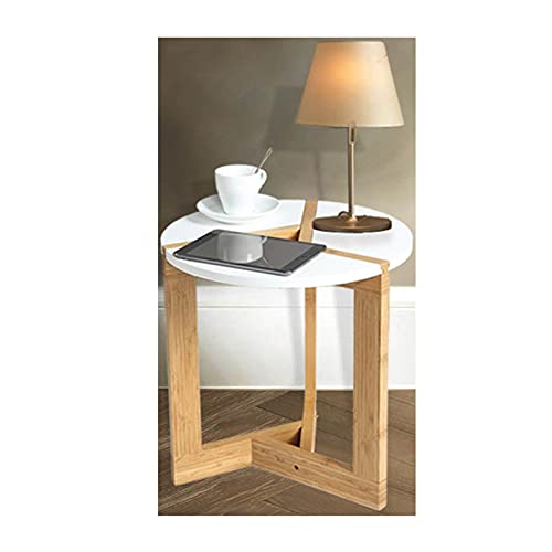 Esstisch, rund, klein, Bürotisch, Couchtisch, Konferenztisch für Küche, Wohnzimmer, Bistrotisch (Farbe: groß, Größe: 1) (groß 1) von tughjnbmdfslkeefj