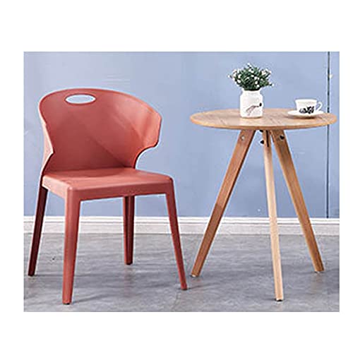 Esstisch, rund, klein, Bürotisch, Couchtisch für Küche, Wohnzimmer, Bistrotisch (Farbe: Holz, Größe: 1) (Holz 1) von tughjnbmdfslkeefj