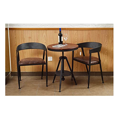 Esstisch, rund, klein, Bürotisch, Konferenztisch, Kaffeetisch, Konferenztisch, kleine Beistelltische für kleine Räume (Farbe: 1, Größe: 60 cm im Durchmesser) (1 x 55 cm Durchmesser) von tughjnbmdfslkeefj