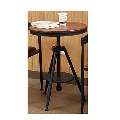 Esstisch, rund, klein, Bürotisch, Konferenztisch, Kaffeetisch, Meetingtisch, Outdoor-Beistelltisch (Farbe: 1, Größe: 55 cm im Durchmesser) (1 x 55 cm Durchmesser) von tughjnbmdfslkeefj