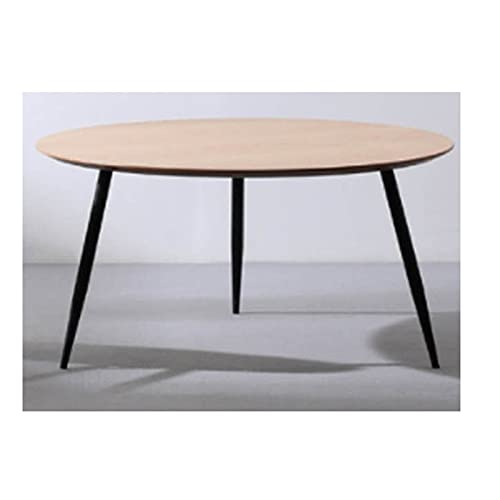 Esstisch, rund, klein, Bürotisch, Konferenztisch für Küche, Wohnzimmer, kleiner Tisch für Schlafzimmer (Farbe: groß, Größe: 1) (groß 1) von tughjnbmdfslkeefj