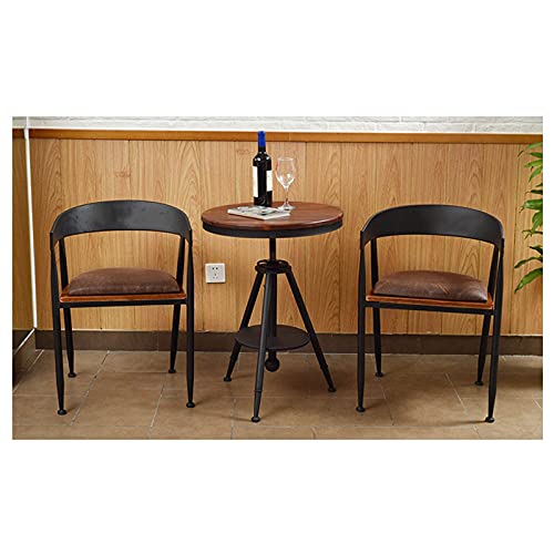 Esstisch, rund, kleiner Bürotisch, Konferenztisch, Kaffeetisch, Konferenztisch, kleine Tische (Farbe: 1, Größe: 60 cm im Durchmesser) (1 x 55 cm Durchmesser) von tughjnbmdfslkeefj
