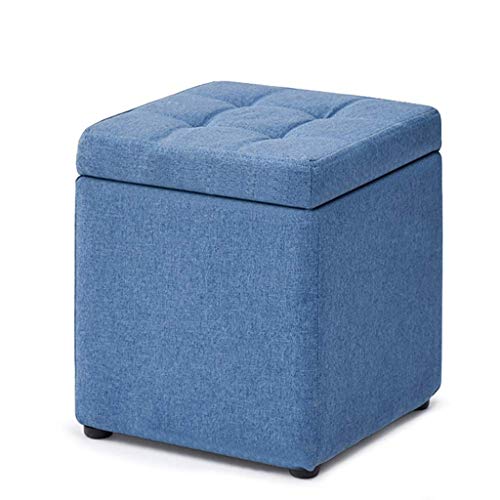 Klassischer faltbarer Aufbewahrungshocker, 30 x 30 x 35 cm (B x T x H) (Farbe: C) (G) von tughjnbmdfslkeefj