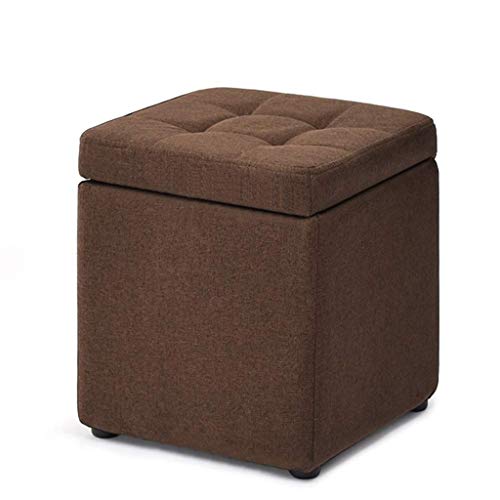 Klassischer faltbarer Aufbewahrungshocker, 30 x 30 x 35 cm (B x T x H) (Farbe: C) von tughjnbmdfslkeefj