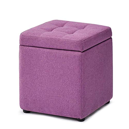 Klassischer faltbarer Aufbewahrungshocker, 30 x 30 x 35 cm (B x T x H) (Farbe: C) von tughjnbmdfslkeefj