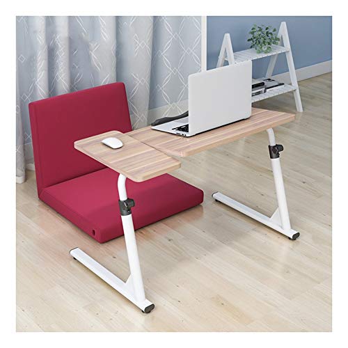 Mobiler Computertisch mit Überbett, mobiler Laptop-Schreibtisch, höhenverstellbar, Laptoptisch, kann im Schlafzimmer, Wohnzimmer verwendet werden, zwei Stile Tisch mit Rollen über dem Bett von tughjnbmdfslkeefj