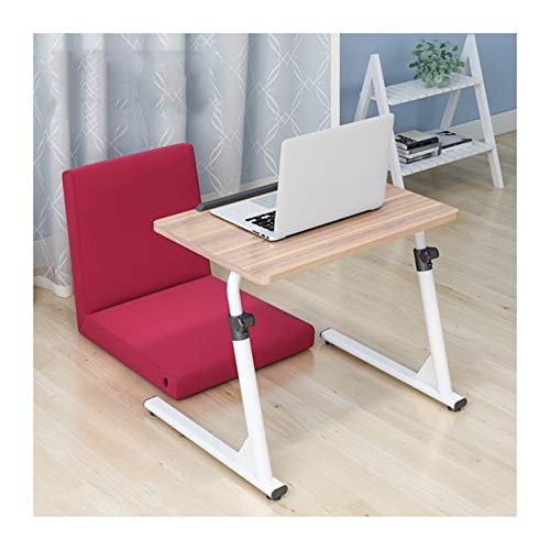 Mobiler Computertisch mit Überbett, mobiler Laptop-Schreibtisch, höhenverstellbar, Laptoptisch, kann im Schlafzimmer, Wohnzimmer verwendet werden, zwei Stile Tisch mit Rollen über dem Bett von tughjnbmdfslkeefj
