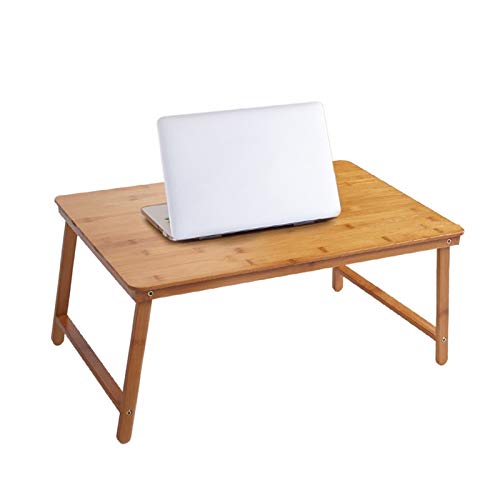 Mobiler Überbetttisch, faltbarer Laptoptisch, tragbarer Nachttisch, Laptop-Ständer und Schreiben, Nachttisch und Sofa – Holz, zwei Tisch mit Rollen über dem Bett (Größe: 80 x 39 x 32 cm) (60 x 39 x 29 von tughjnbmdfslkeefj