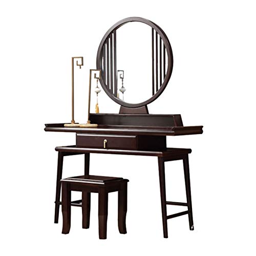 Schminktisch Schminktische Schminktisch Schminktisch Schrank Schlafzimmer Schminktisch Möbel für Schlafzimmer mit 1 Schiebeschubladen für Mädchen von tughjnbmdfslkeefj