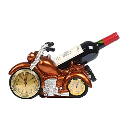 Weinregal, Weinregal, Retro, Haushalt, Bar, Weinkühler, kreative Desktop-Dekoration, 1 Flasche, Kapazität 32 x 17 x 18 cm von tughjnbmdfslkeefj