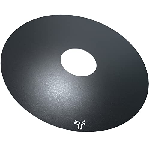 tuning-art GR01 Grillring | Grillplatte | Feuerplatte | Plancha | BBQ-Platte - für Weber, Größe:ø 80cm von tuning-art