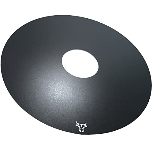 tuning-art GR01 Grillring | Grillplatte | Feuerplatte | Plancha | BBQ-Platte passend für Weber, Größe:ø 80cm von tuning-art