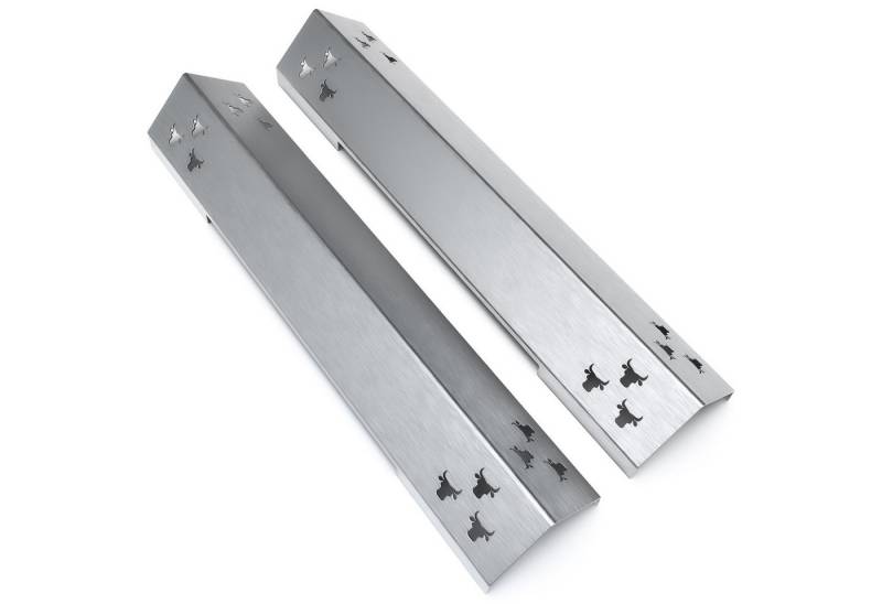 tuning-art Grillerweiterung GA03 Brennerabdeckung Edelstahl für Burnhard Fred Junior Basic Deluxe von tuning-art