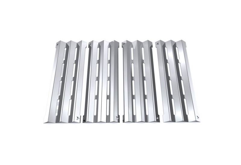 tuning-art Grillerweiterung GA20 Brennerabdeckung Set Edelstahl für Napoleon LEX485 LEX605 LEX730 von tuning-art