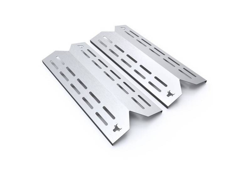 tuning-art Grillerweiterung GA24 Brennerabdeckung Set Edelstahl für Landmann Triton 2.0 und 2.1 von tuning-art