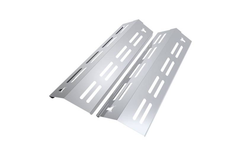 tuning-art Grillerweiterung GA47 Brennerabdeckung Set Edelstahl für Enders Colorado 3 von tuning-art
