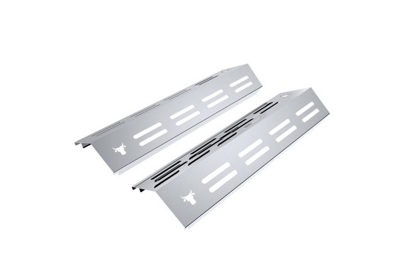 tuning-art Grillerweiterung GA49 Brennerabdeckung Set Edelstahl für Enders Cubiq Pro 3 Turbo von tuning-art