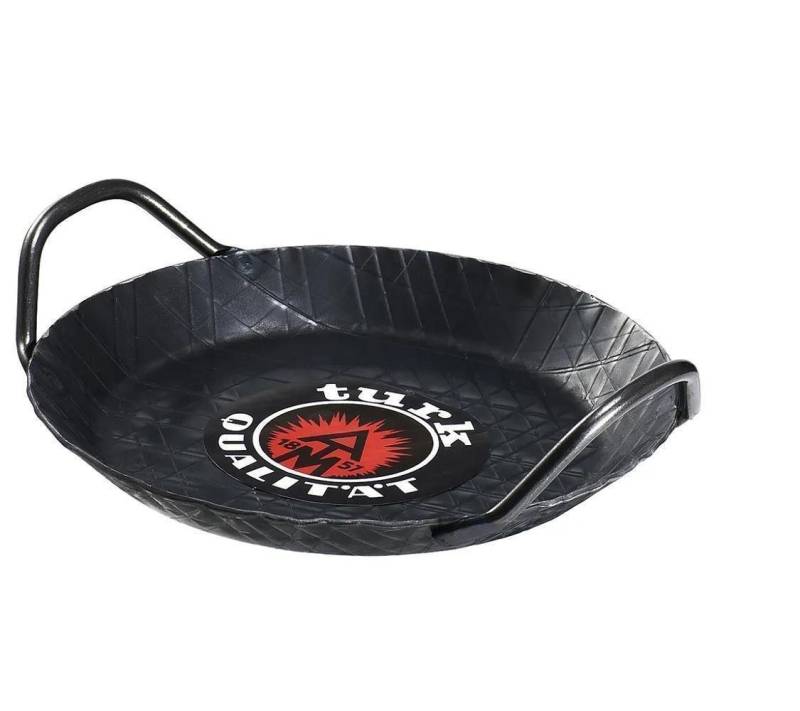turk Bratpfanne Albert Turk Servierpfanne mit zwei Griffen Ø 26 cm, Gusseisen (1 Pfanne) von turk