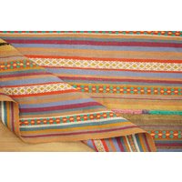 Boho Teppich Oushak, Kurzflor Teppich, Kelimteppich, Nachhaltig, Kilim, Nachhaltig von turkishruggram